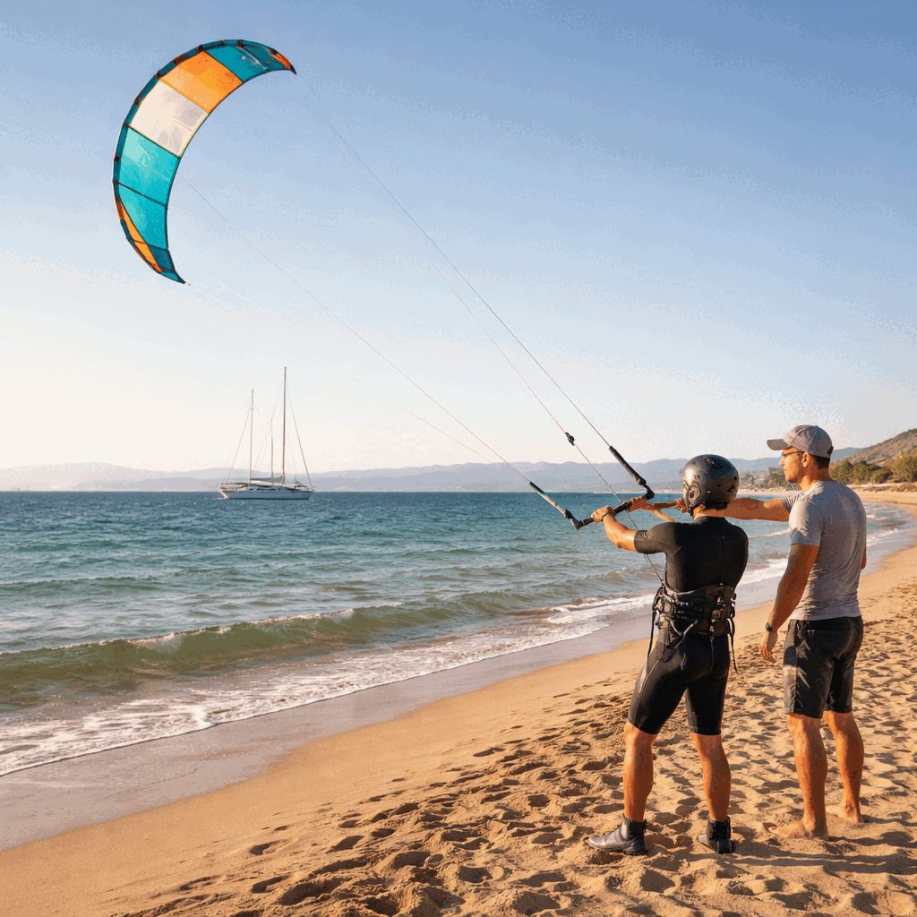Kitesurfing kako začeti in ostati varen, ko veter postane najdražji luksuz