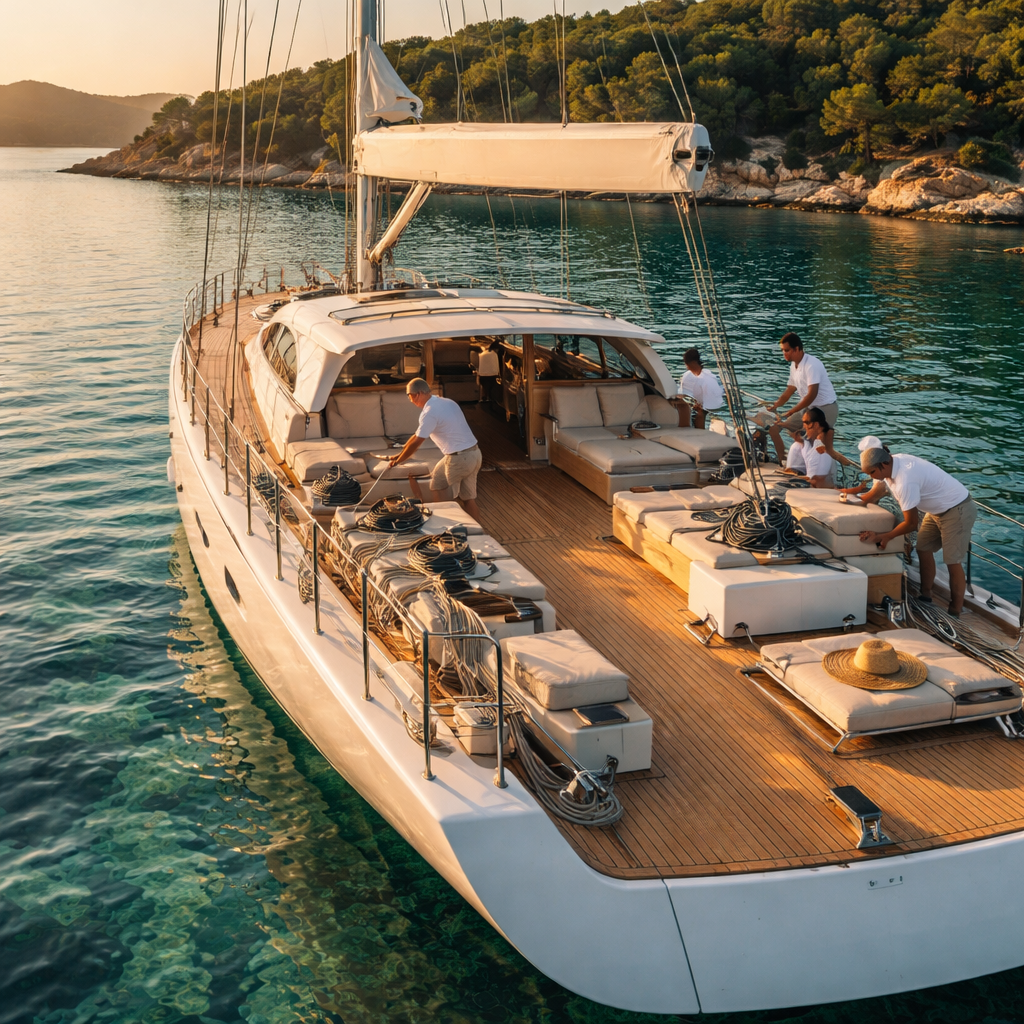 Kako izbrati dodatke za plovbo, da bo na krovu mir, varnost in luksuz brez improvizacije